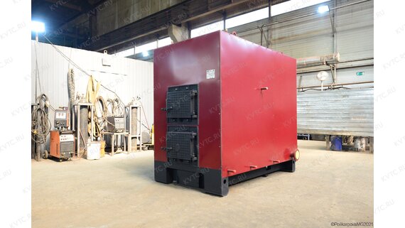 Котел на дровах 0.5 МВт водогрейный